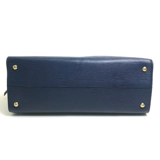 LOUIS VUITTON Handbag M54150 Epi Leather Navy x red Epi Vaneau GM Women Used Authentic