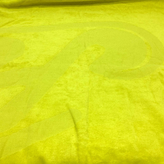 LOEWE towel cotton yellow fringe Paula's Ibiza unisex(Unisex) Used Authentic