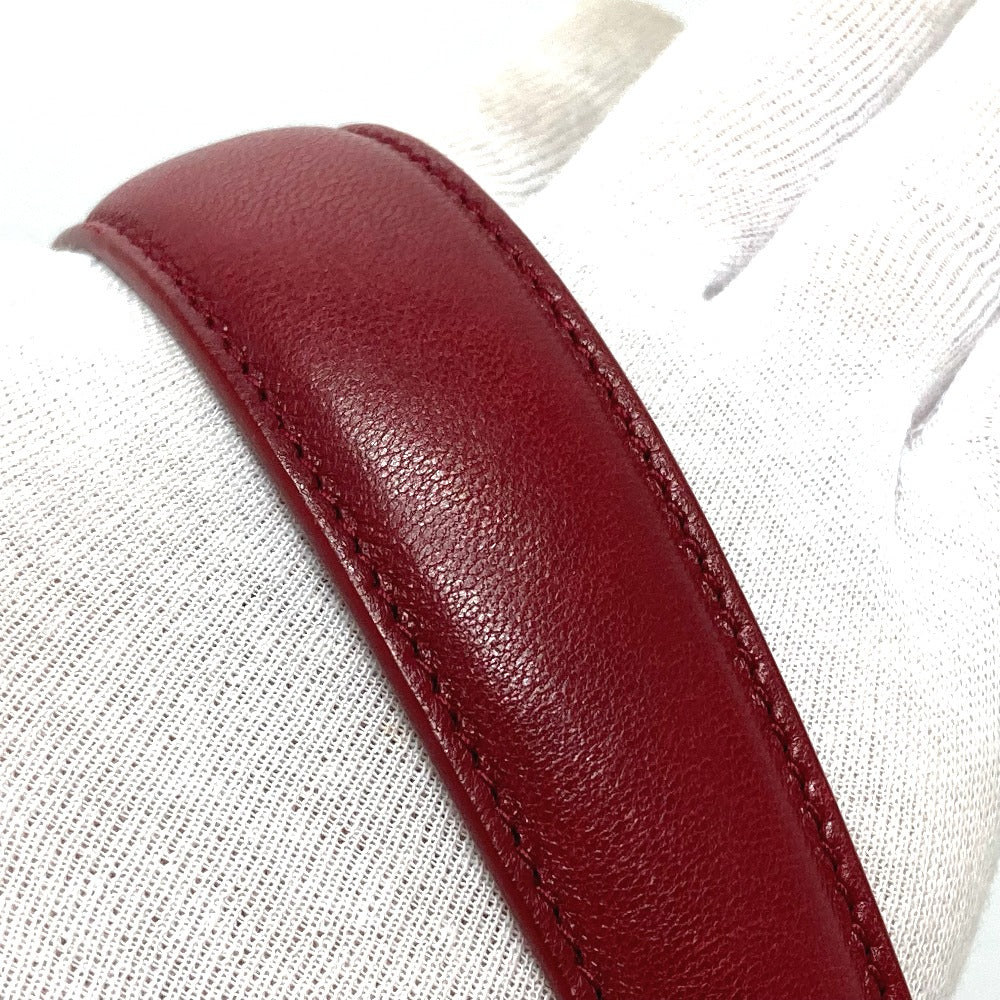 Christian Dior Shoulder Bag 10-MA-0150 leather Red Miss Dior new rock cannage Women Used Authentic