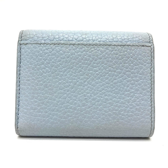 LOUIS VUITTON Trifold wallet M69061 Taurillon Clemence Leather Japan limited Portefeuille Capucines XS Women Used Authentic