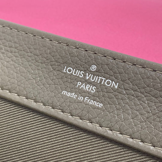 LOUIS VUITTON Shoulder Bag M54103 leather Pink x Khaki x Beige Tricolor Rock Me 2 BB Women Used Authentic