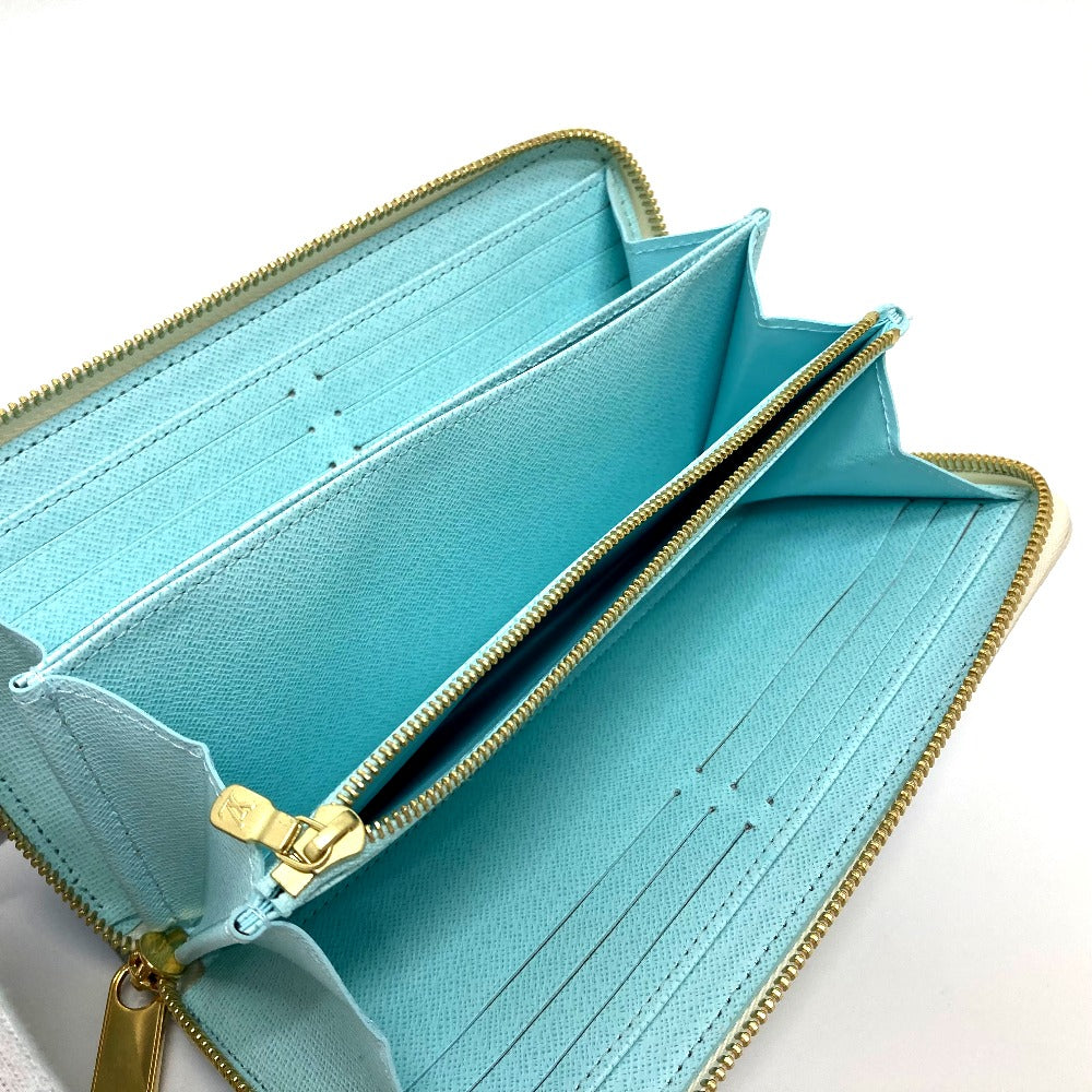LOUIS VUITTON Long Wallet Purse M80360 Monogram canvas blue Monogram Giant By the pool Women Used Authentic