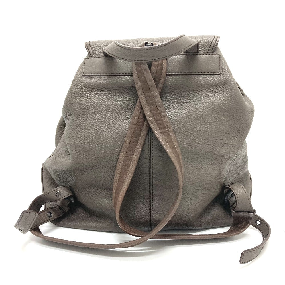 BOTTEGAVENETA Backpack B05902330W leather Brown type INTRECCIATO Cervo mens Used Authentic
