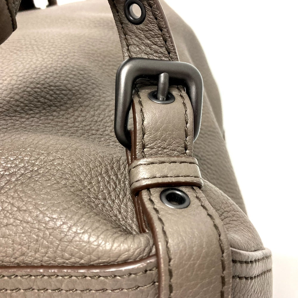 BOTTEGAVENETA Backpack B05902330W leather Brown type INTRECCIATO Cervo mens Used Authentic