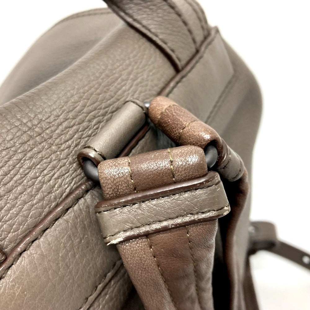 BOTTEGAVENETA Backpack B05902330W leather Brown type INTRECCIATO Cervo mens Used Authentic