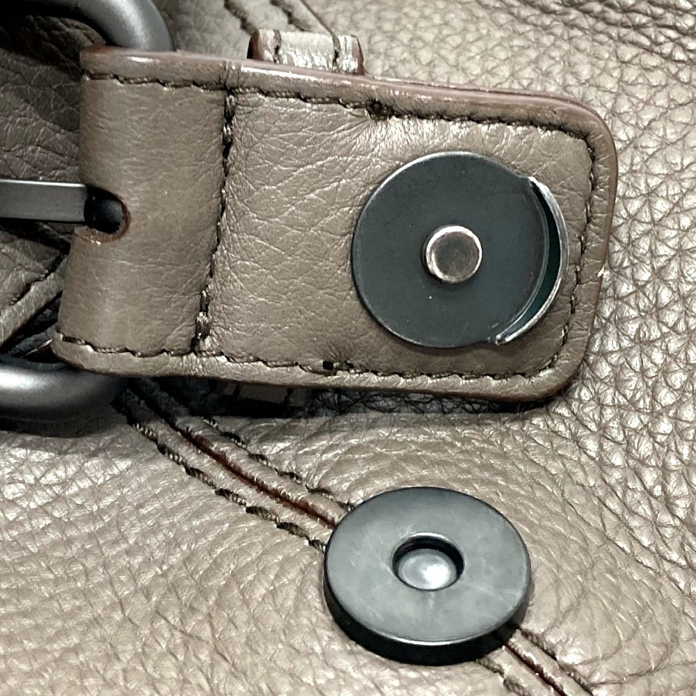 BOTTEGAVENETA Backpack B05902330W leather Brown type INTRECCIATO Cervo mens Used Authentic