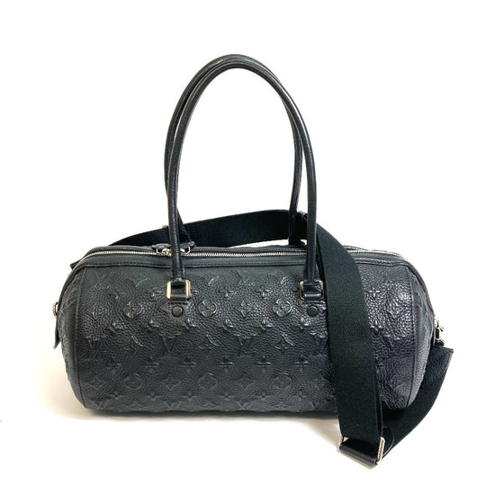 LOUIS VUITTON Shoulder Bag M40737 Leather, Monogram Revelation black Monogram Revelation Neo Papillon GM unisex(Unisex) Used Authentic