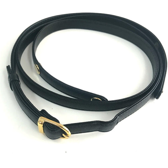 GIVENCHY Handbag leather black Shoulder Bag vintage unisex(Unisex) Used Authentic