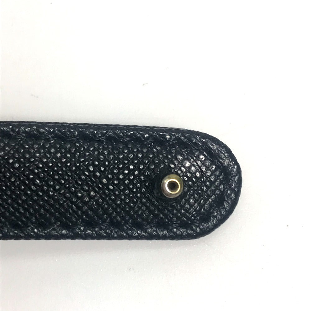 GIVENCHY Handbag leather black Shoulder Bag vintage unisex(Unisex) Used Authentic