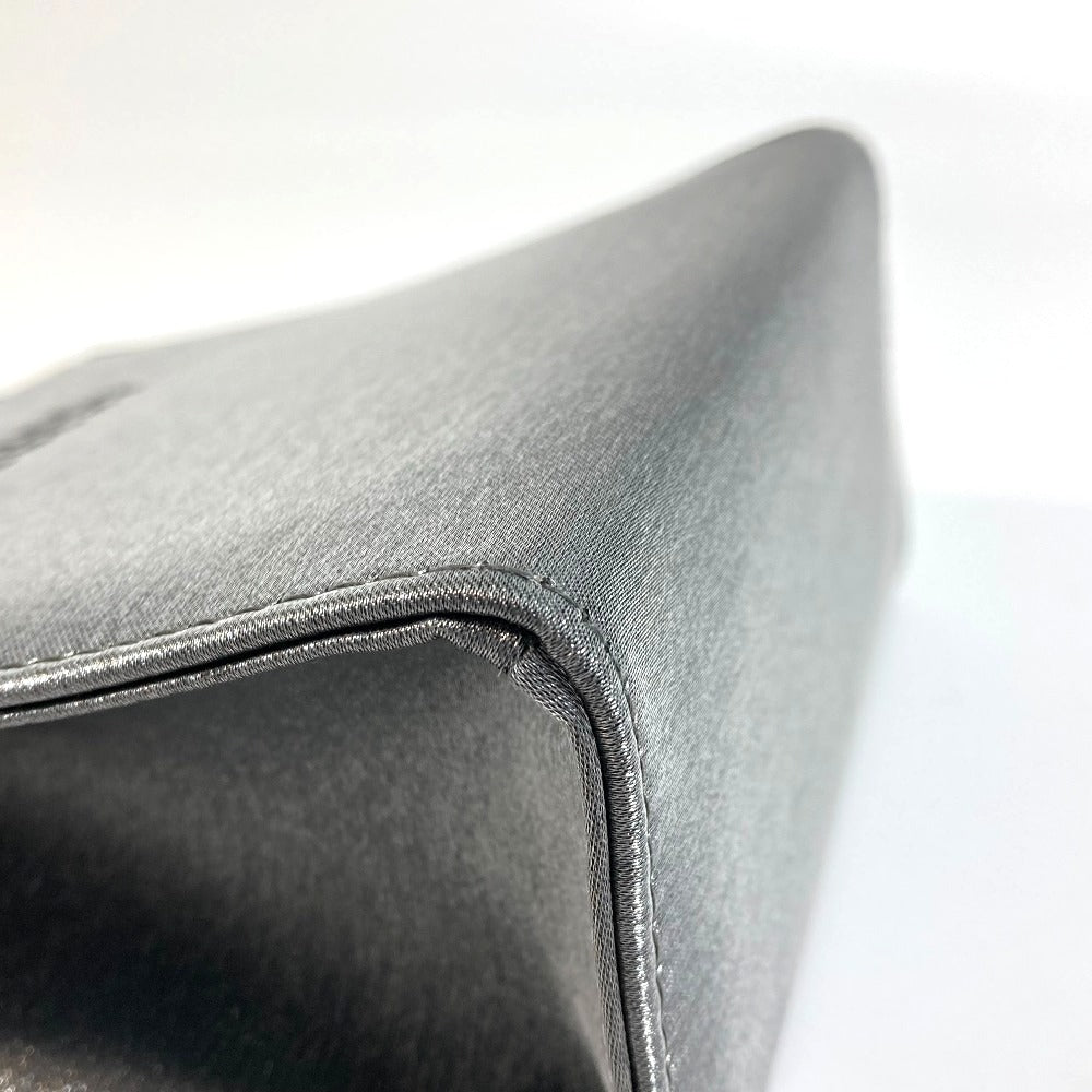 GIVENCHY Handbag Nylon gray logo mini Women Used Authentic