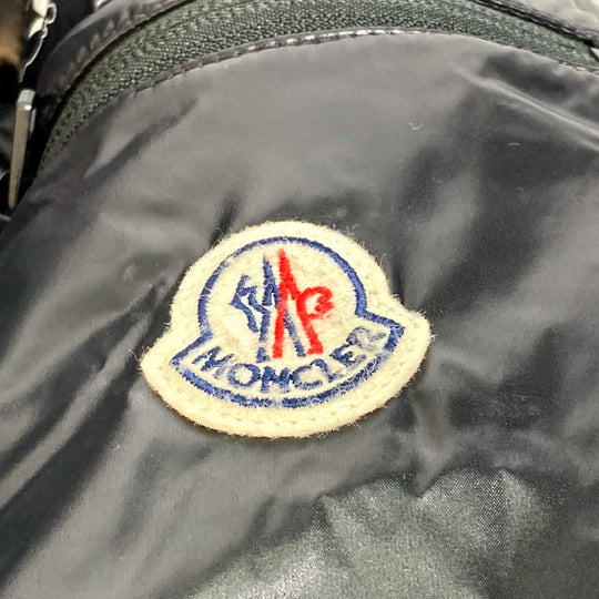 MONCLER Down jacket 1B57010 down black Felix the cat Ruin mens 3 Used Authentic