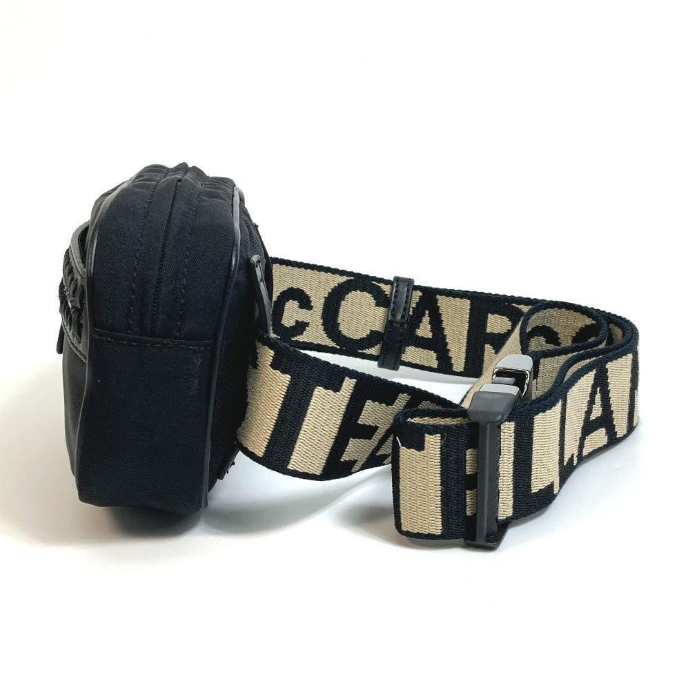 Stella McCartney Sling bag 557852 Nylon black Mini bag Women Used Authentic