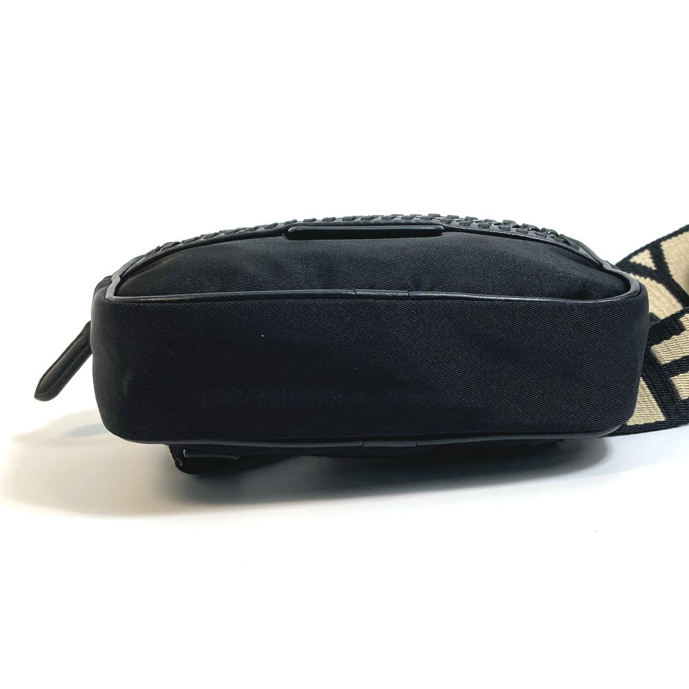 Stella McCartney Sling bag 557852 Nylon black Mini bag Women Used Authentic