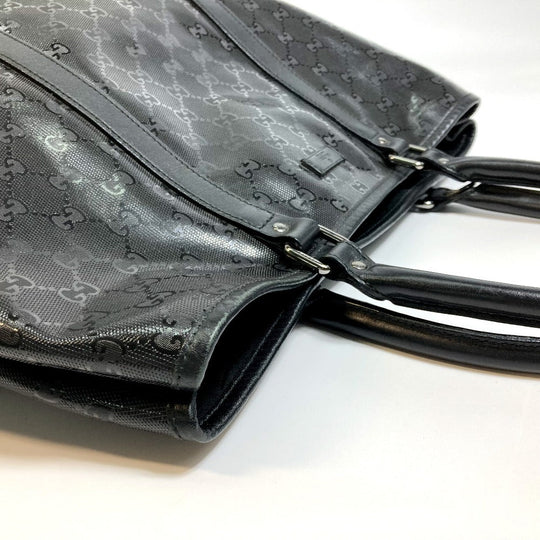 GUCCI Tote Bag 223668 GG implementation black GG implementation mens Used Authentic