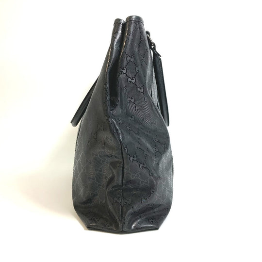 GUCCI Tote Bag 223668 GG implementation black GG implementation mens Used Authentic