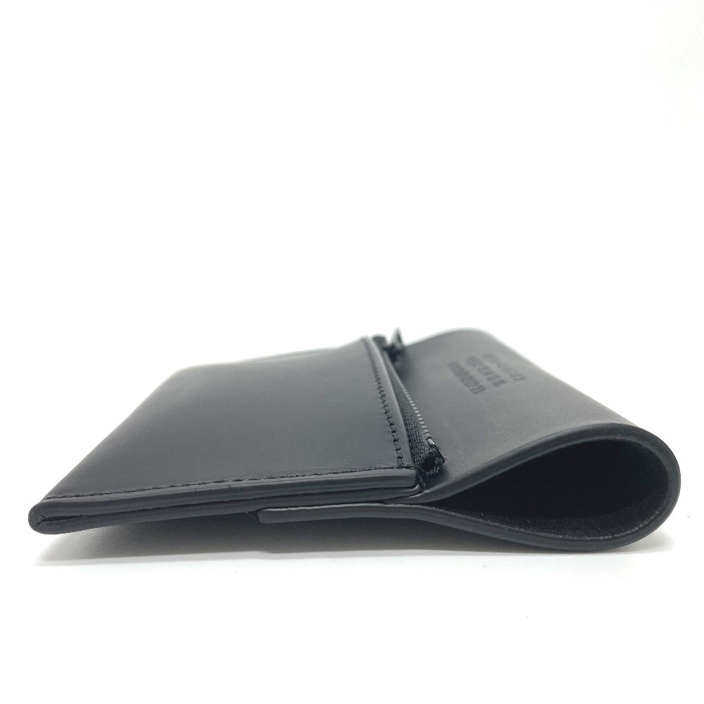Maison Margiela Coin case leather black