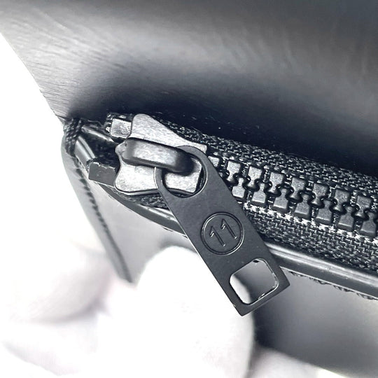 Maison Margiela Coin case leather black