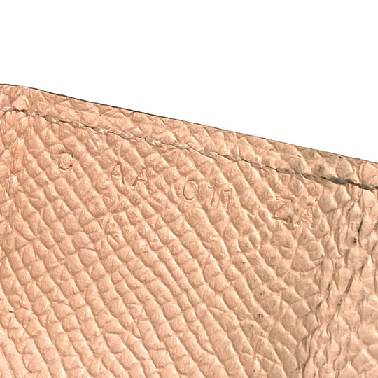 HERMES Coin case Epsom pink Revan Cattle Women Used Authentic