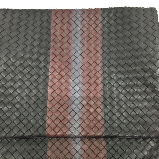 BOTTEGAVENETA Shoulder Bag 161314 leather Brown INTRECCIATO Messenger mens Used Authentic