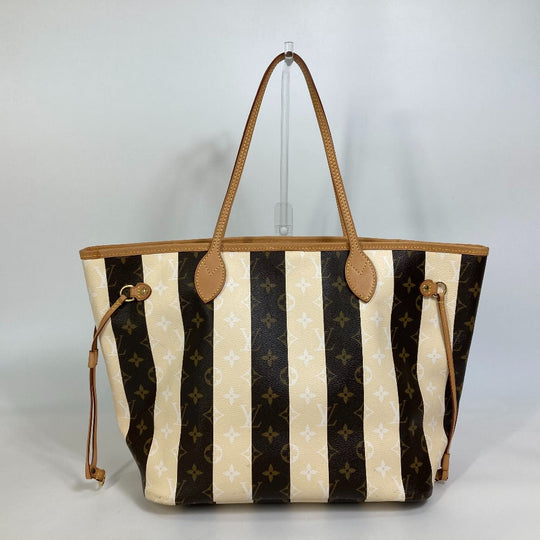 LOUIS VUITTON Tote Bag M40560 Monogram canvas Brown / beige Monogram Layul Neverfull MM Women Used Authentic