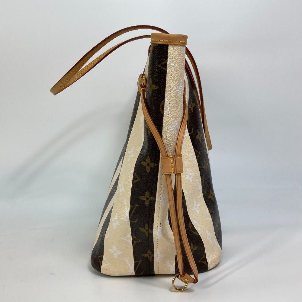 LOUIS VUITTON Tote Bag M40560 Monogram canvas Brown / beige Monogram Layul Neverfull MM Women Used Authentic