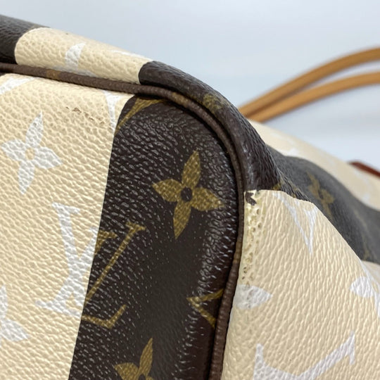LOUIS VUITTON Tote Bag M40560 Monogram canvas Brown / beige Monogram Layul Neverfull MM Women Used Authentic