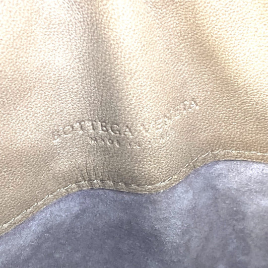 BOTTEGAVENETA Tote Bag 239898 leather beige INTRECCIATO mens Used Authentic
