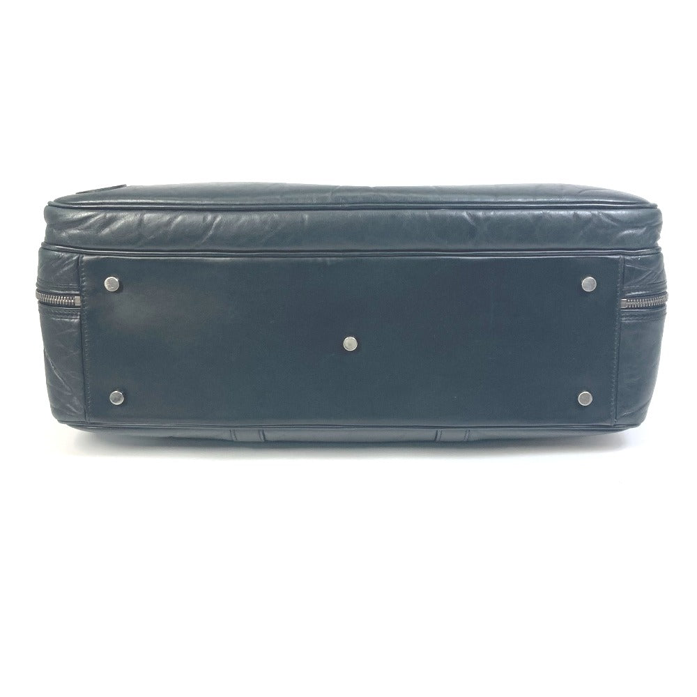 HUNTING WORLD Boston Duffel bag leather black Bag 2WAY mens Used Authentic