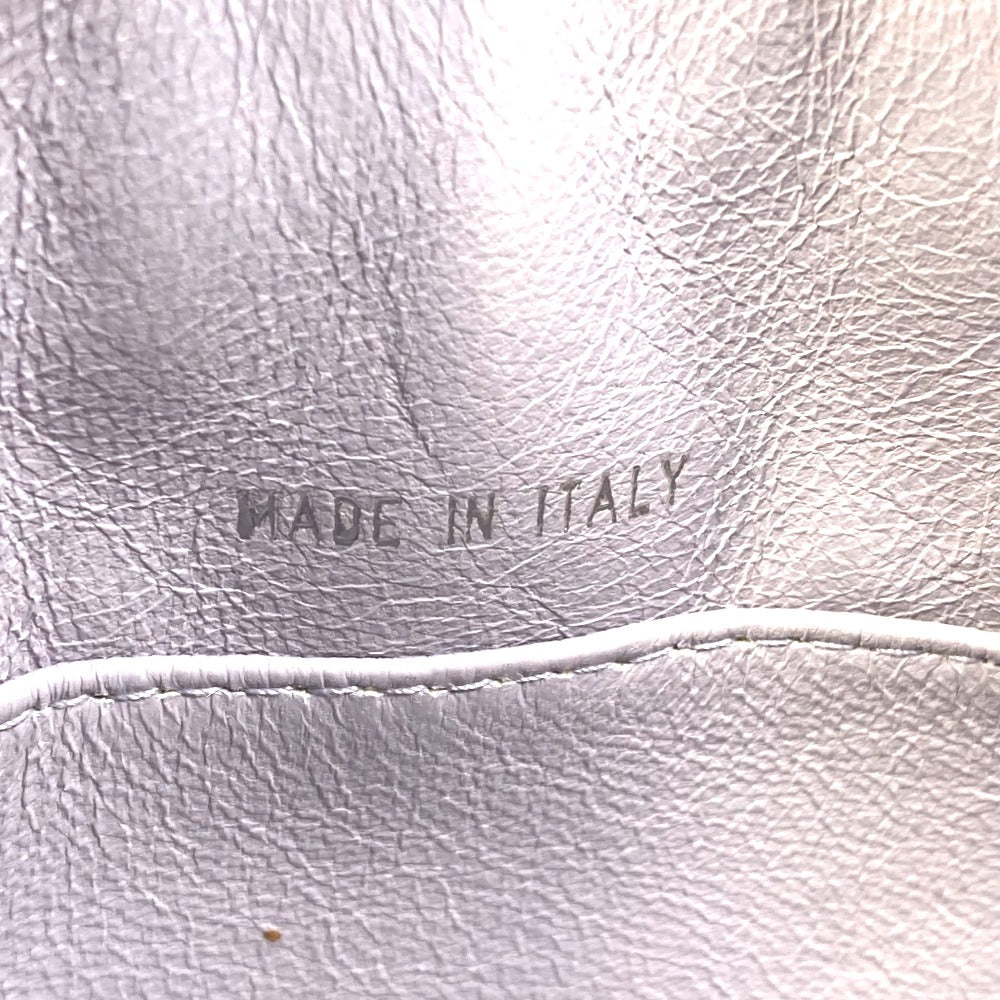 CHANEL Shoulder Bag suede purple CC COCO Mark Crossbody Mini matrasse Women Used Authentic