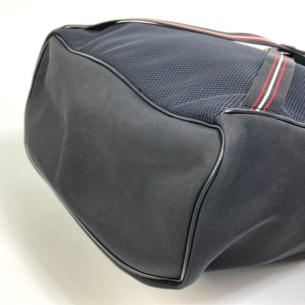 DIOR HOMME Backpack 1MOBA062 Canvas / leather black BEE MOTION mens Used Authentic