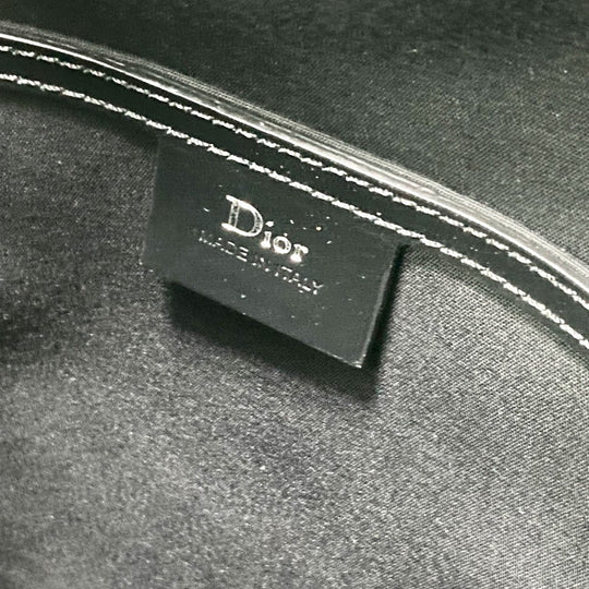 DIOR HOMME Backpack 1MOBA062 Canvas / leather black BEE MOTION mens Used Authentic