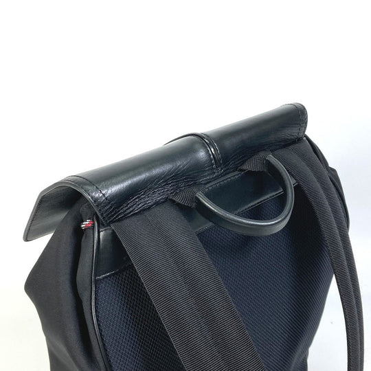 DIOR HOMME Backpack 1MOBA062 Canvas / leather black BEE MOTION mens Used Authentic