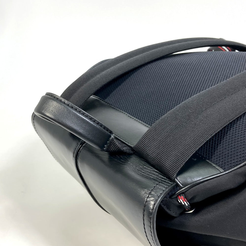 DIOR HOMME Backpack 1MOBA062 Canvas / leather black BEE MOTION mens Used Authentic