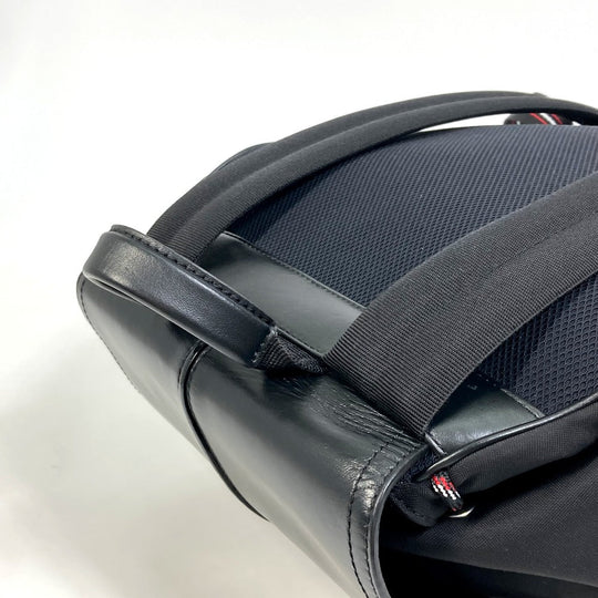 DIOR HOMME Backpack 1MOBA062 Canvas / leather black BEE MOTION mens Used Authentic