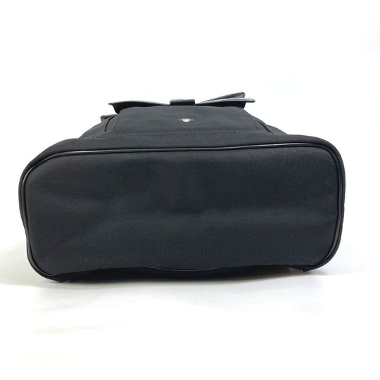 DIOR HOMME Backpack 1MOBA062 Canvas / leather black BEE MOTION mens Used Authentic