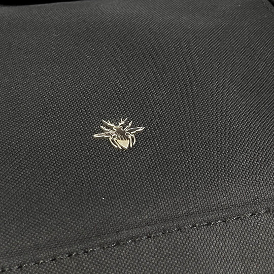 DIOR HOMME Backpack 1MOBA062 Canvas / leather black BEE MOTION mens Used Authentic