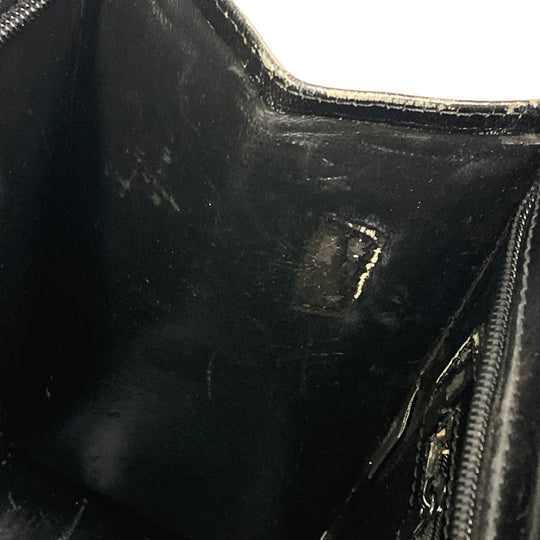 BALLY Tote Bag leather black Women(Unisex) Used Authentic
