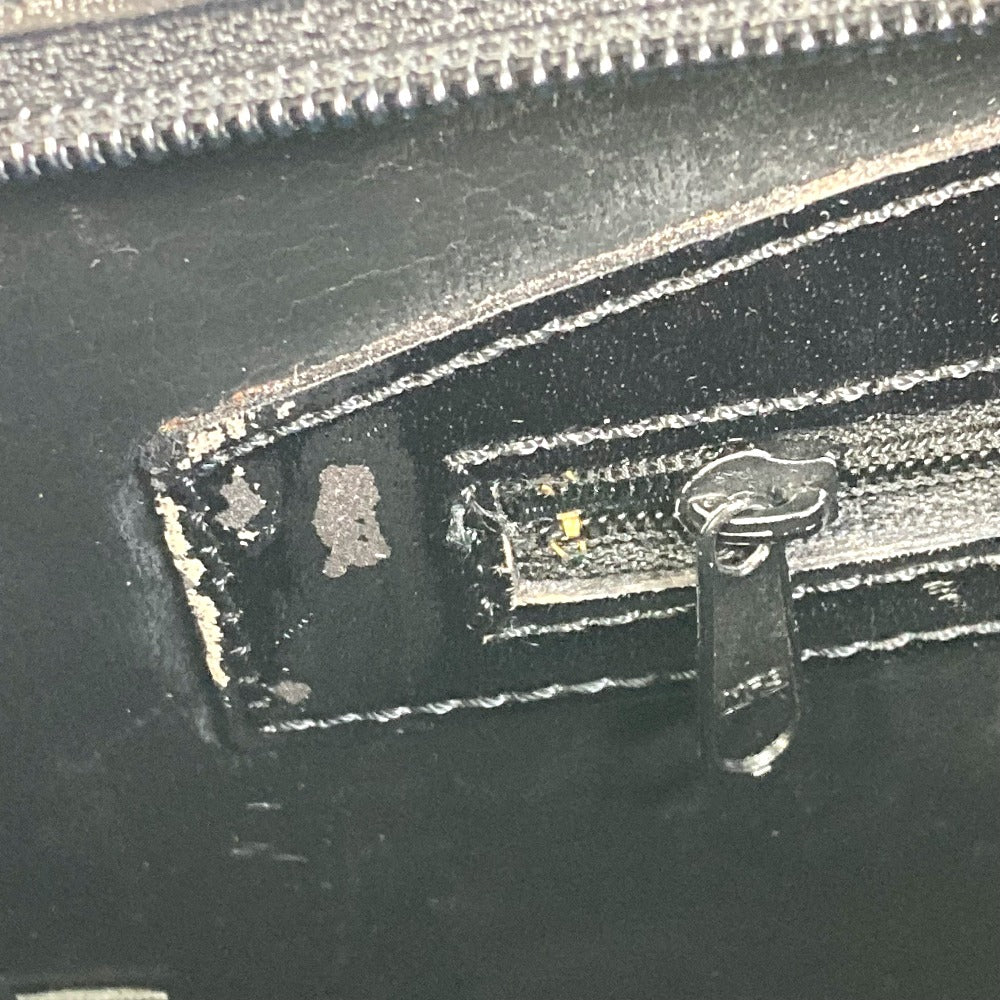 BALLY Tote Bag leather black Women(Unisex) Used Authentic