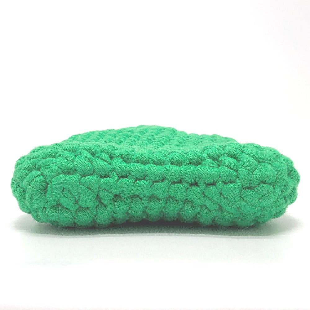 BOTTEGAVENETA Other miscellaneous goods Cotton, Rubber green INTRECCIATO Yutanpo Women(Unisex) Used Authentic