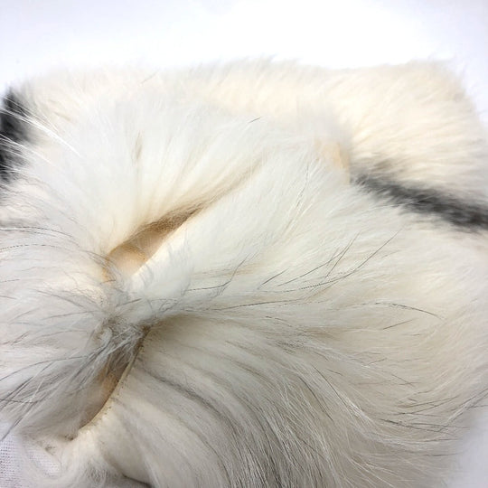 Dior Scarf 86FUR250I820 Nylon White / red / black heart scarf Women Used Authentic