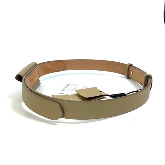 BURBERRY belt 8012136 leather beige ENVELOPE Women 30/75 Used Authentic