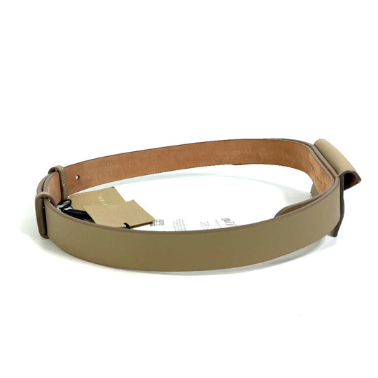 BURBERRY belt 8012136 leather beige ENVELOPE Women 30/75 Used Authentic