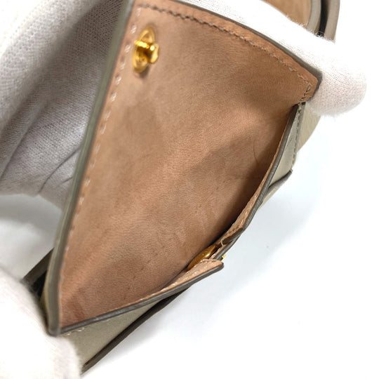 BURBERRY belt 8012136 leather beige ENVELOPE Women 30/75 Used Authentic