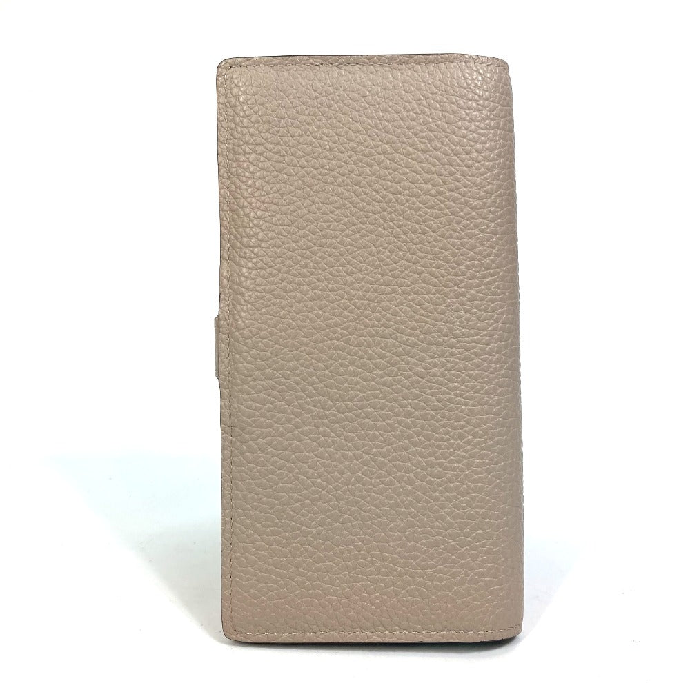 LOUIS VUITTON Long Wallet Purse M81367 Taurillon Clemence Leather Gray type vertical wallet Women Used Authentic