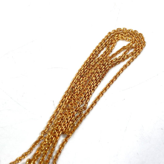 LOUIS VUITTON Necklace M61077 Gold Plated gold LV&ME Initial "V" Women Used Authentic