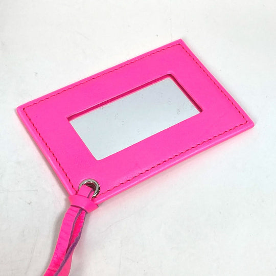BALENCIAGA Clutch bag 431650 leather pink Pochette Classic envelope Women Used Authentic