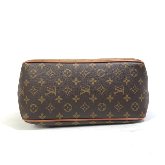 LOUIS VUITTON Shoulder Bag M45194 Monogram reverse canvas Brown Monogram reverse Hobo Dauphine PM Women Used Authentic