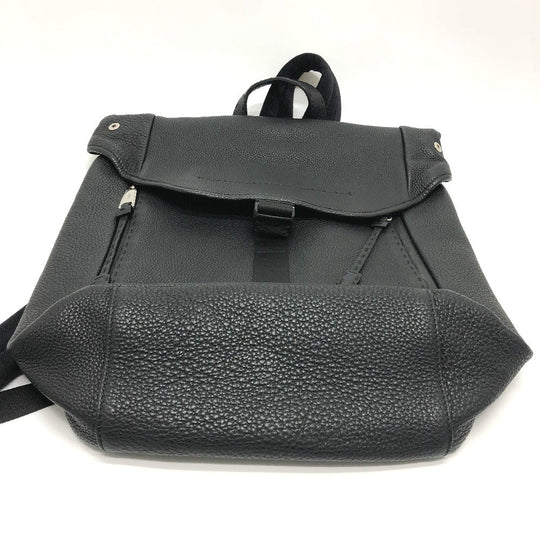 FENDI Backpack 7VZ011 leather black Backpack mens Used Authentic