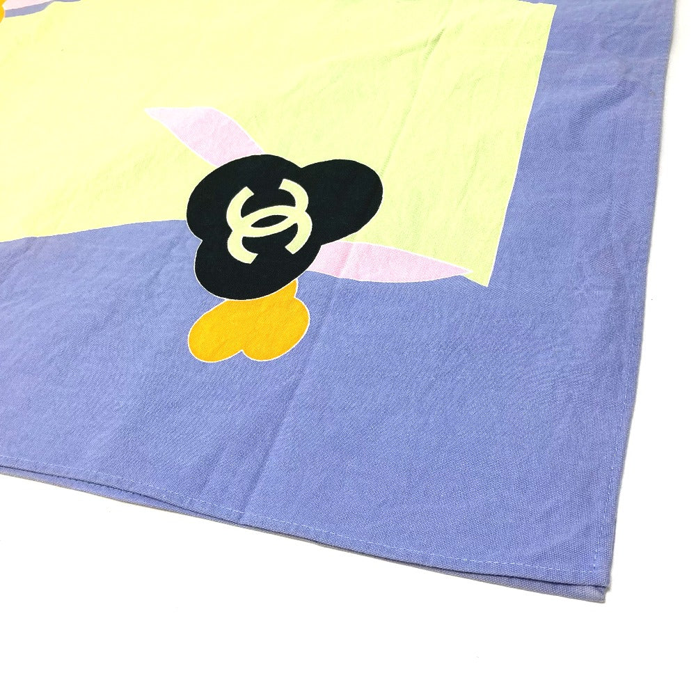 CHANEL towel cotton multicolor Interior Tablecloth Multi-purpose Cover Camelia Women(Unisex) Used Authentic
