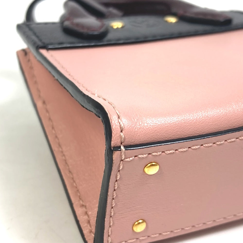 LOUIS VUITTON key ring MP1787 leather pink City steamer